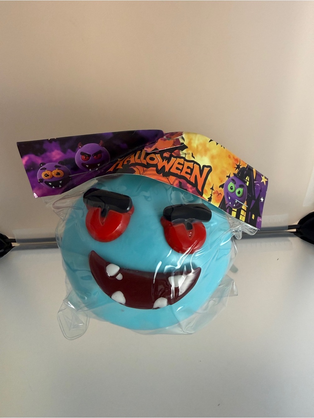 Halloween Ghost Ball Extra Soft Squishy Toy Blue